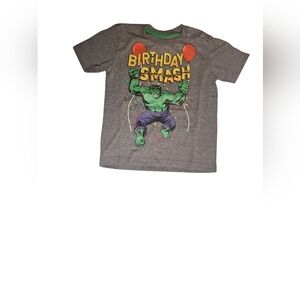 Marvel Gray Hulk Birthday Smash Tee